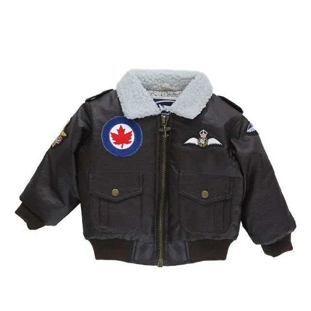 RCAF Canadian Bomber Jacket Brown Infant