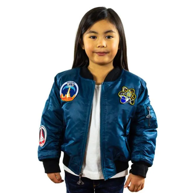 Space Shuttle Jacket Blue Kids