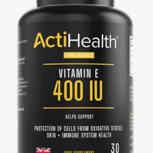 ActiHealth Vitamin E 400iu Softgels 30s - Pack of 10