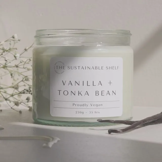Vanilla + Tonka Bean Candle