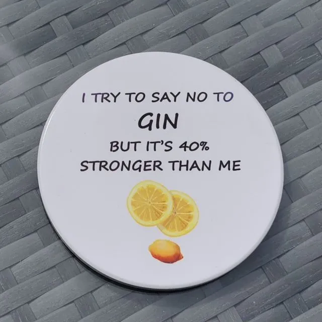 Fun Gin Coaster