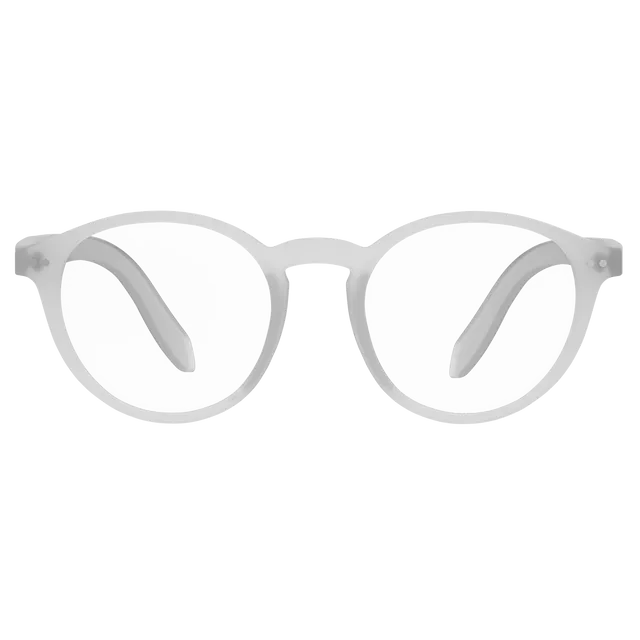 Foxmans Blue light Blocking Glasses | Lennon Everyday Lens (crystal frame)