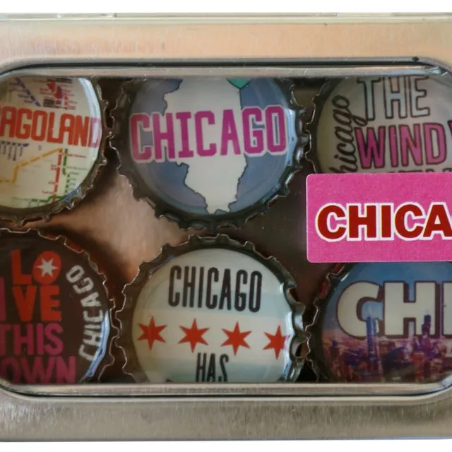 Chicago Magnet Set