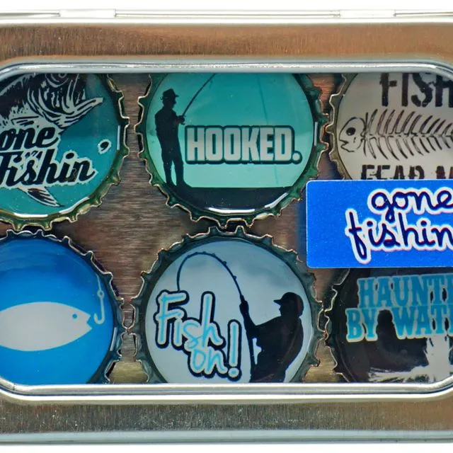 Gone Fishin' / Father's Day Magnets