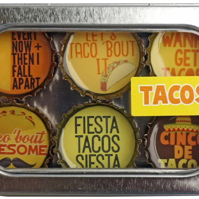 Tacos Magnet Set