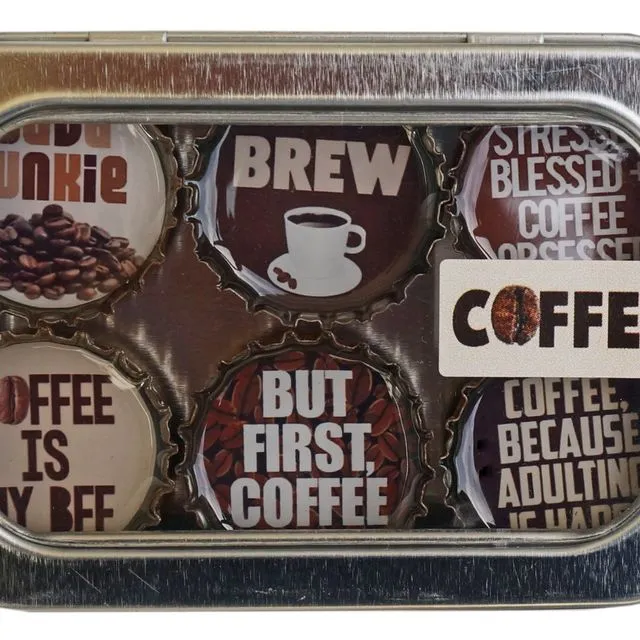 Coffee Magnet Set