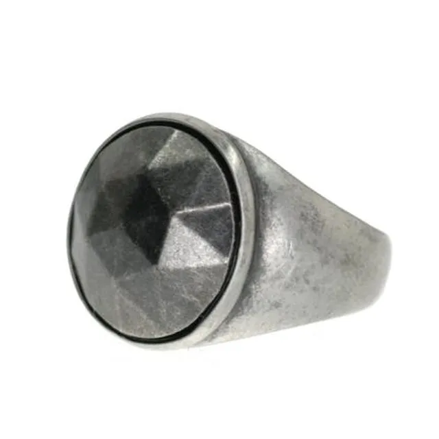 Ring Power antique silver