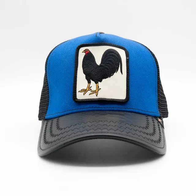 Gold Star Hat - Rooster royal trucker hat