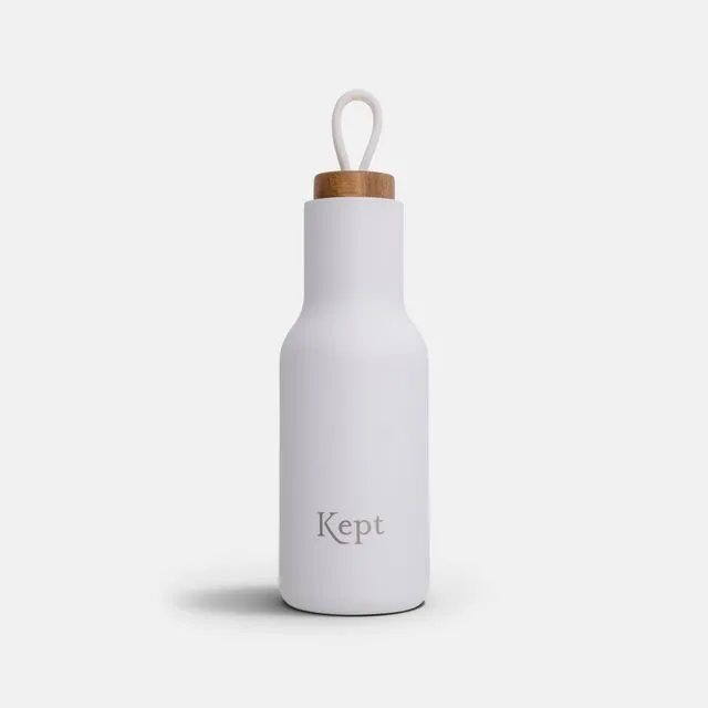 Chalk Kept Stainless Steel Vacuum Insulated Reusable Water Bottle – 600ml