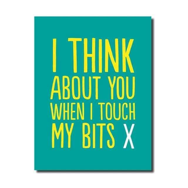THINK ABOUT YOU WHEN I TOUCH MY BITS