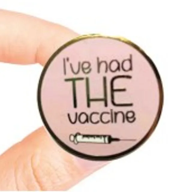 VACCINE PIN PINK - PACK OF 6