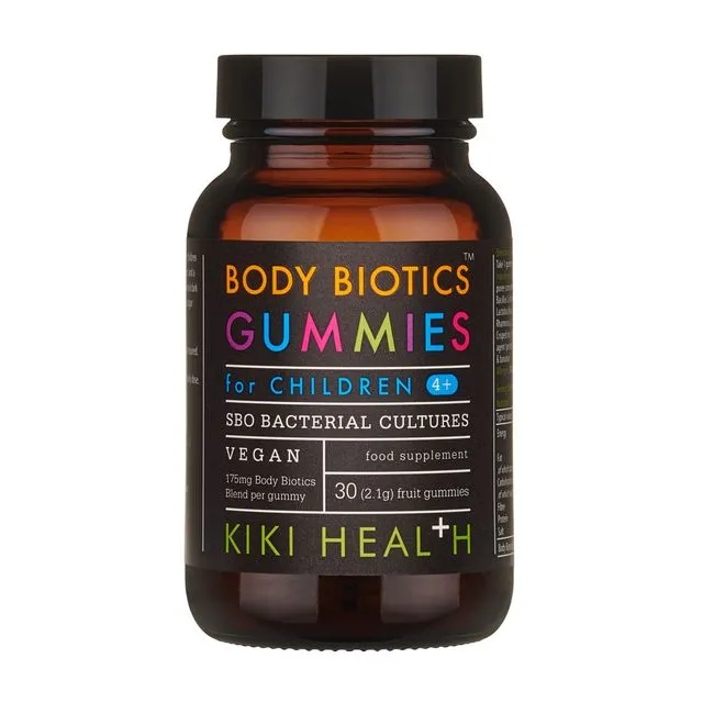KIKI Health Body Biotics For Children Real Fruit 30 Gummies