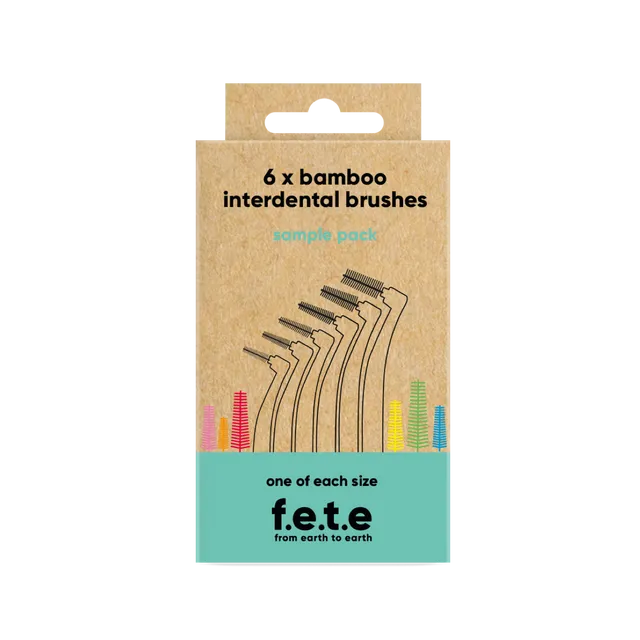 f.e.t.e | Interdental Brush Sample Pack twisted wire (6 pcs)