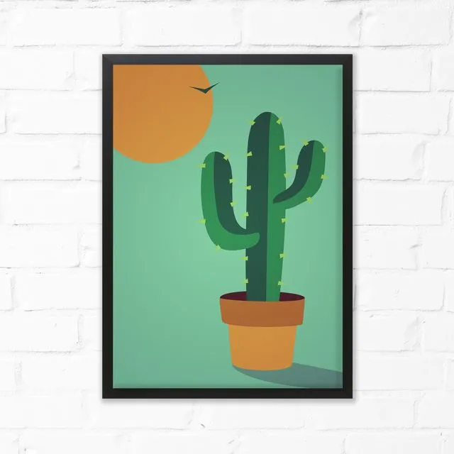 Cactus Print 3 sizes