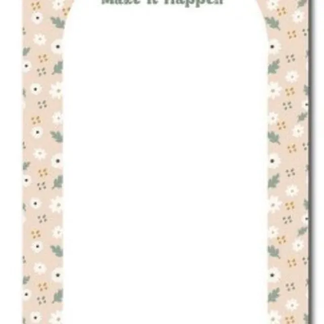 Make It Happen Notepad - Pack of 5