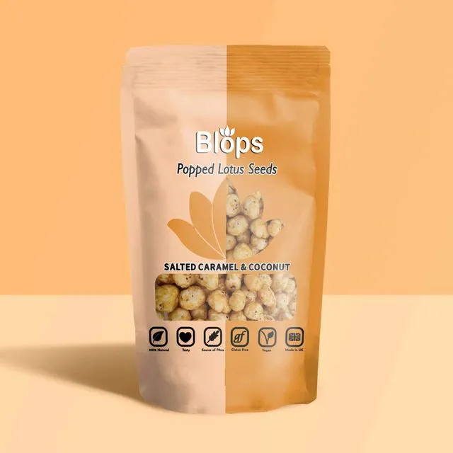 Salted Caramel & Coconut Popped Lotus Seeds - Case of 24