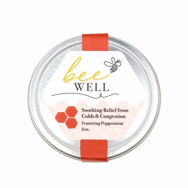 Bee Well Balm- Soothing Relief from Colds & Congestion