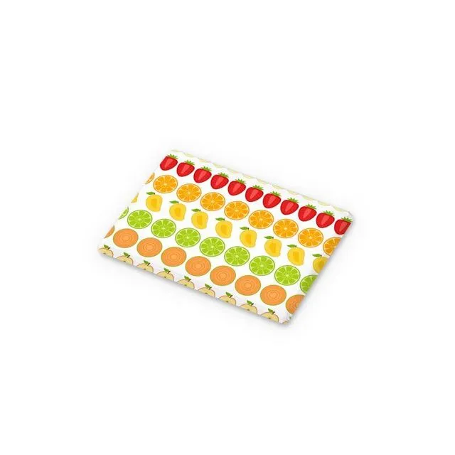 Slices of fruit pattern chopping board