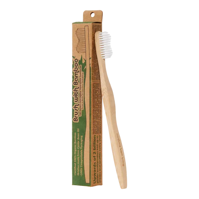 Adult Bamboo Toothbrush - Standard Soft
