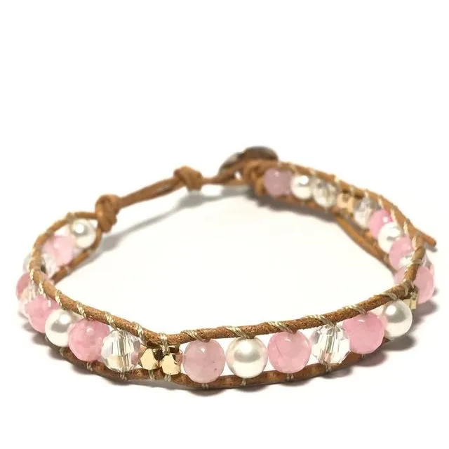 Crystal Pink Bracelet