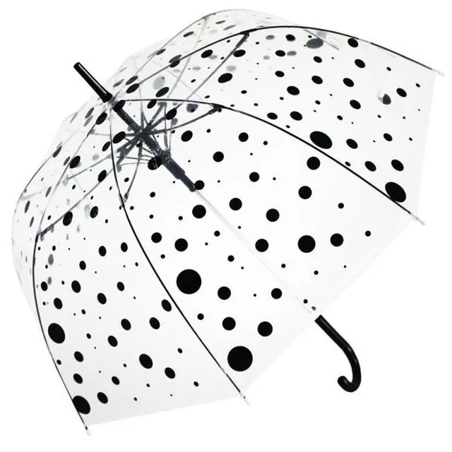 Black Polka Dot Umbrella