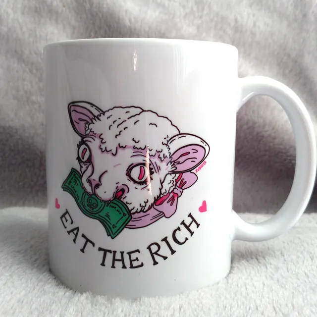 Ceramic Mug Eat The Rich