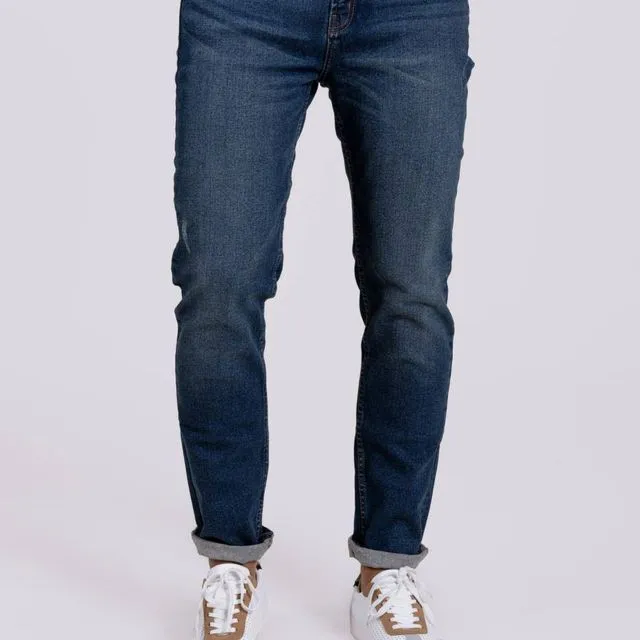 Basic Comfort Jeans - Blue