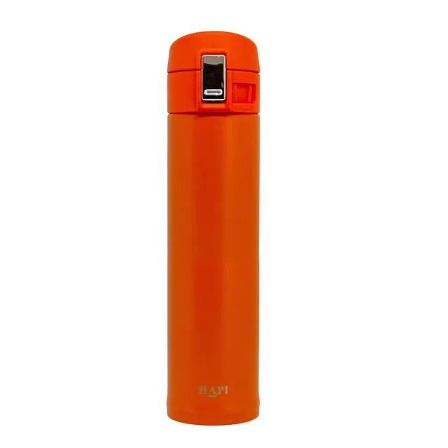 500ml Orange 100% Leakproof Stainless Steel Direct Drink Flask