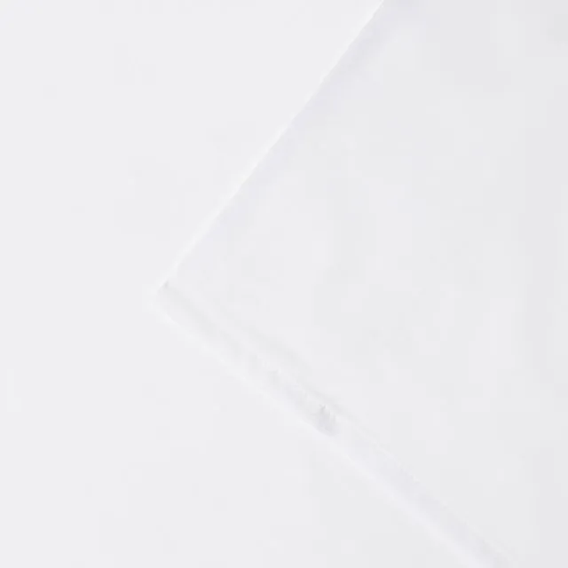 Eucalyptus Silk Flat Sheet - White
