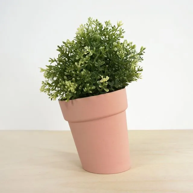 Distorted Flowerpot – Medium - Pink