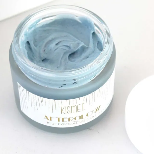 AFTERGLOW BLUE EXFOLIATING CLAY