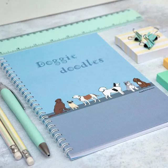 Doggie Doodles Notepad A6