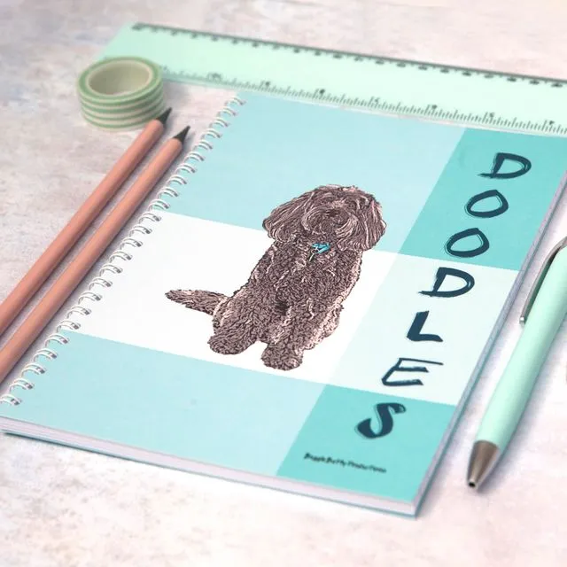 Labradoodle Notepad A5