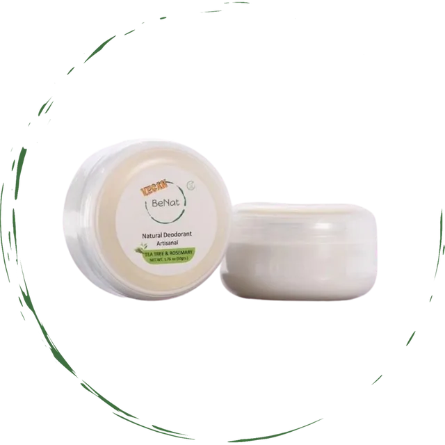 Vegan Deodorant Cream (Vegan - Tea Tree & Rosemary)