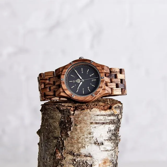 The Yew - Handmade Vegan Wood Watch