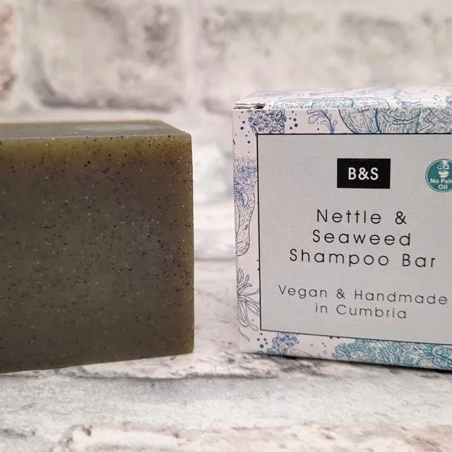 Nettle & Seaweed Shampoo Bar - Pack of 10