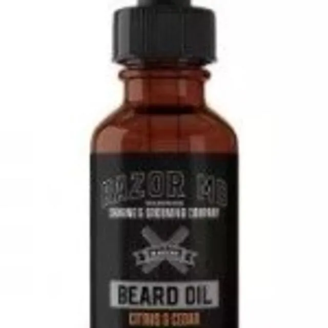 RAZOR MD Beard Oil 1oz Citrus & Cedar