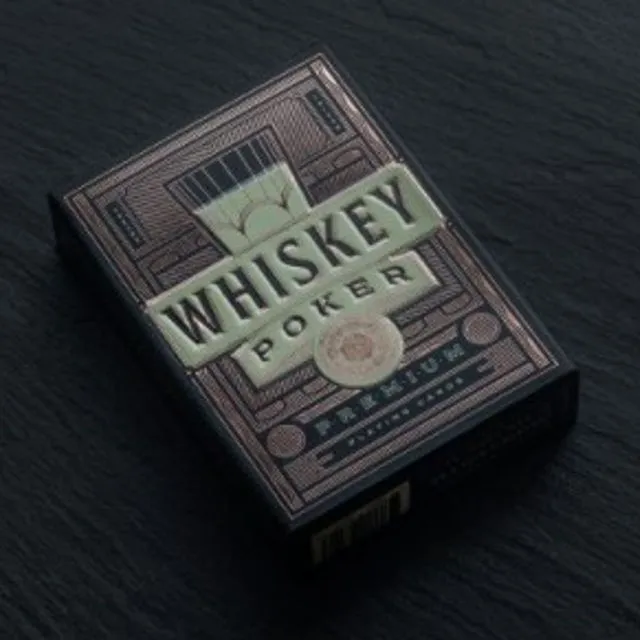 WHISKEY POKER PLAYING CARDS