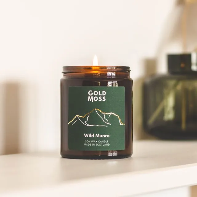 Wild Munro | Soy Wax Candle | 40 Hours
