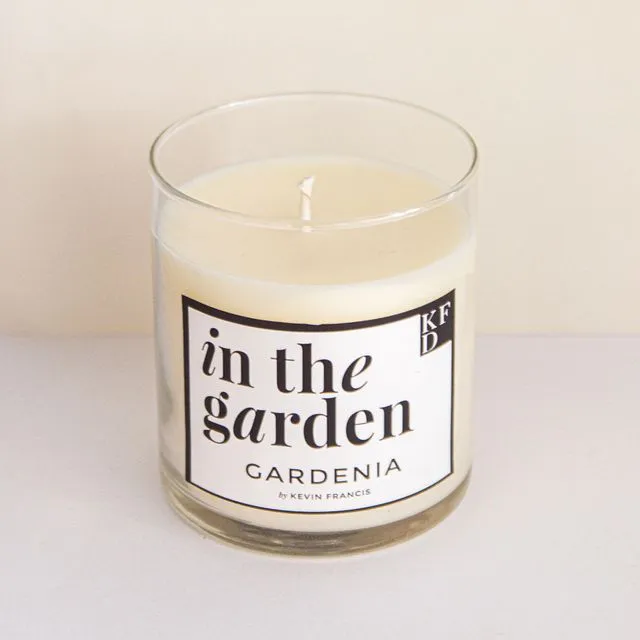 Gardenia Scented Soy Wax Candle