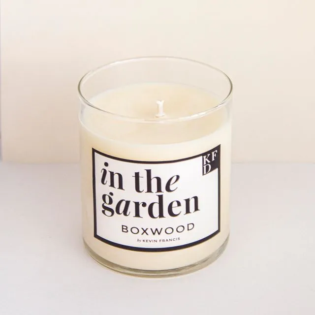 Boxwood Scented Soy Wax Candle