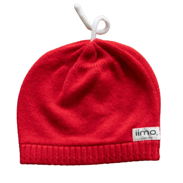 iimo cashmere hat - Red