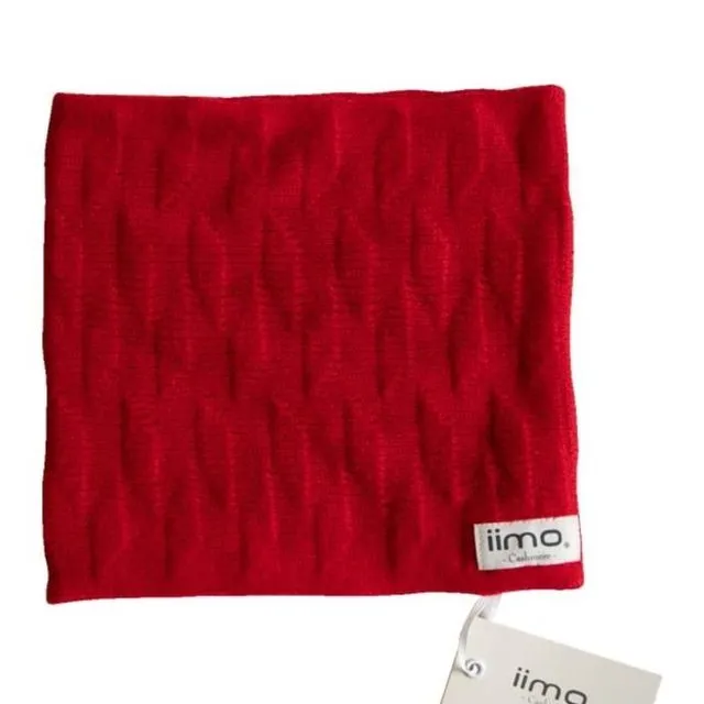 iimo cashmere scarf - Red