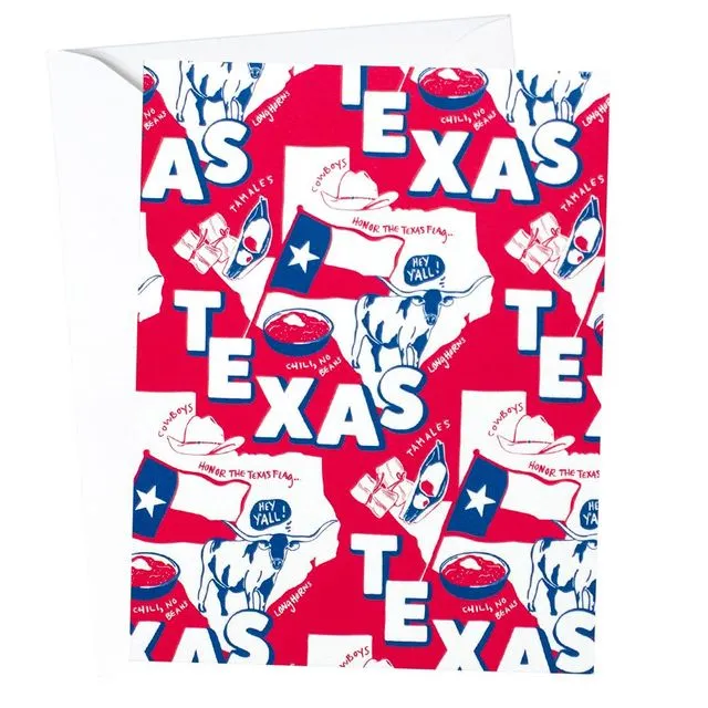 TEXAS CARD - PACK OF 6