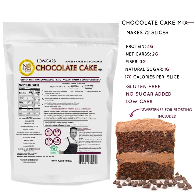 BULK - Low-Carb Chocolate Cake Mix