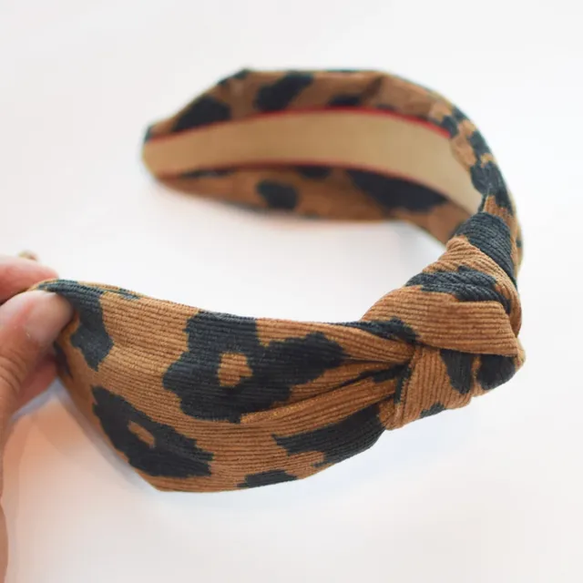 Leopard Cord Headband