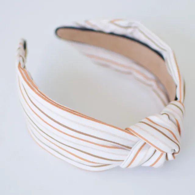 Neutral Stripes Headband