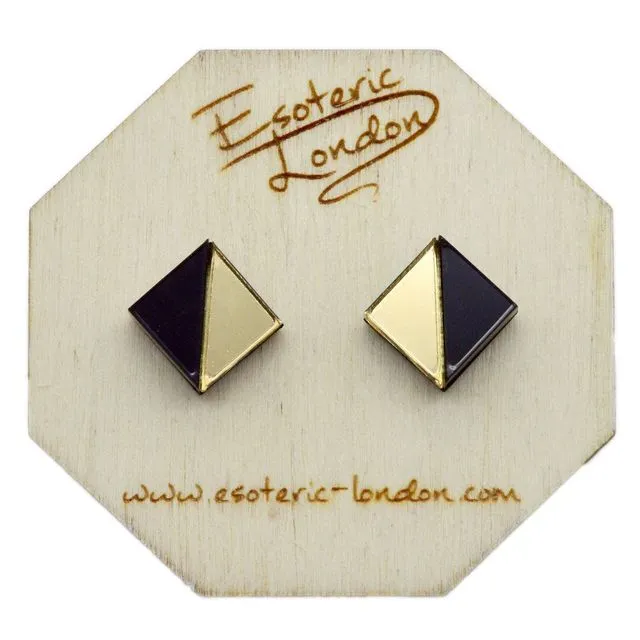 Geometric Stud Earrings (J)