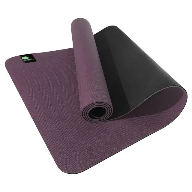 tpECOmat - Super Grippy - (3mm) Yoga Mat (Mulberry/Blackberry)