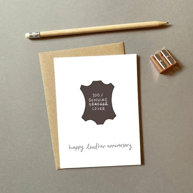 Leather Anniversary - Pack of 6